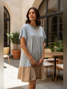 COS | Dresses | Cos Denim Tee Shirt Dress | Poshmark